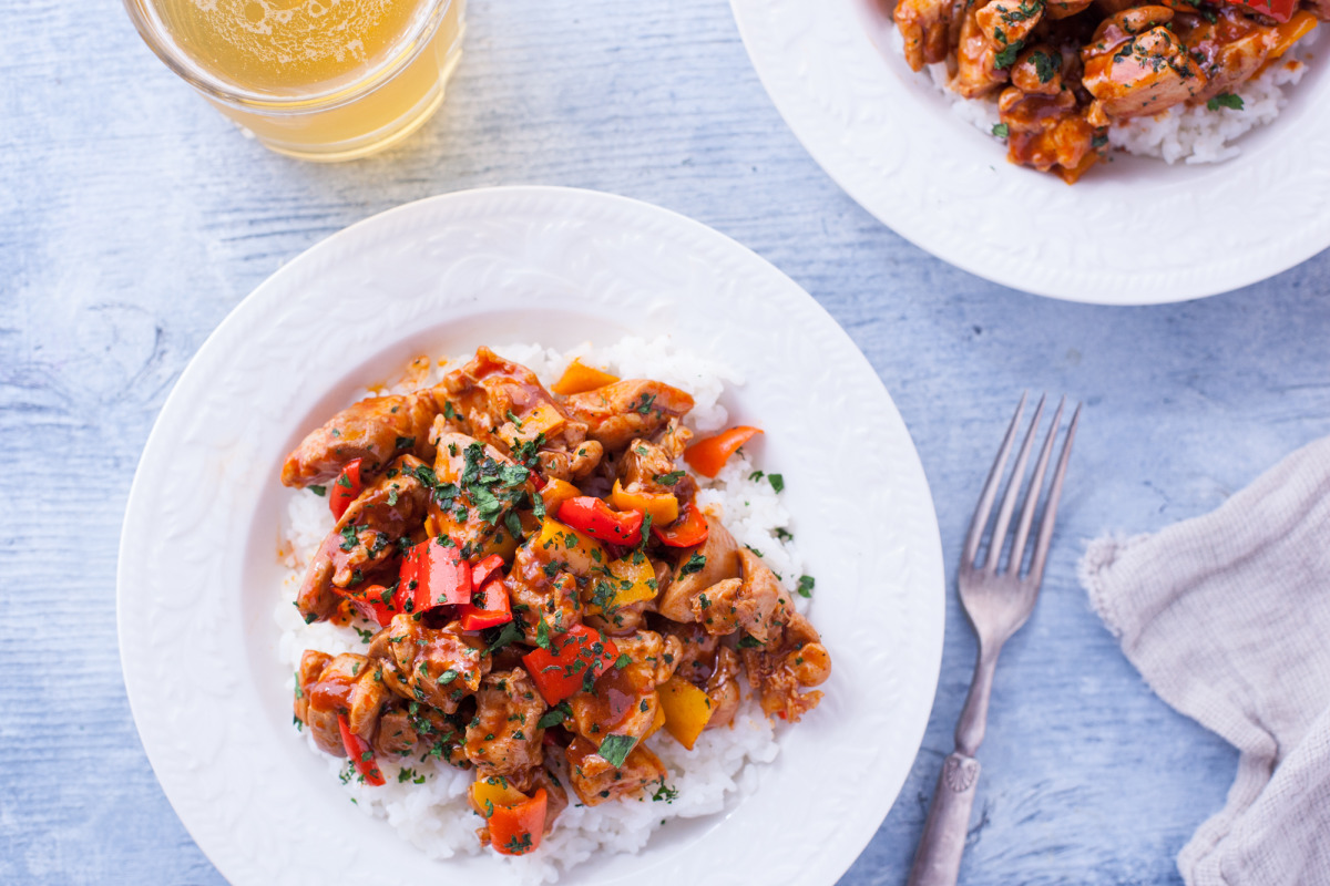 Fajita Style One-Dish Chicken Dinner