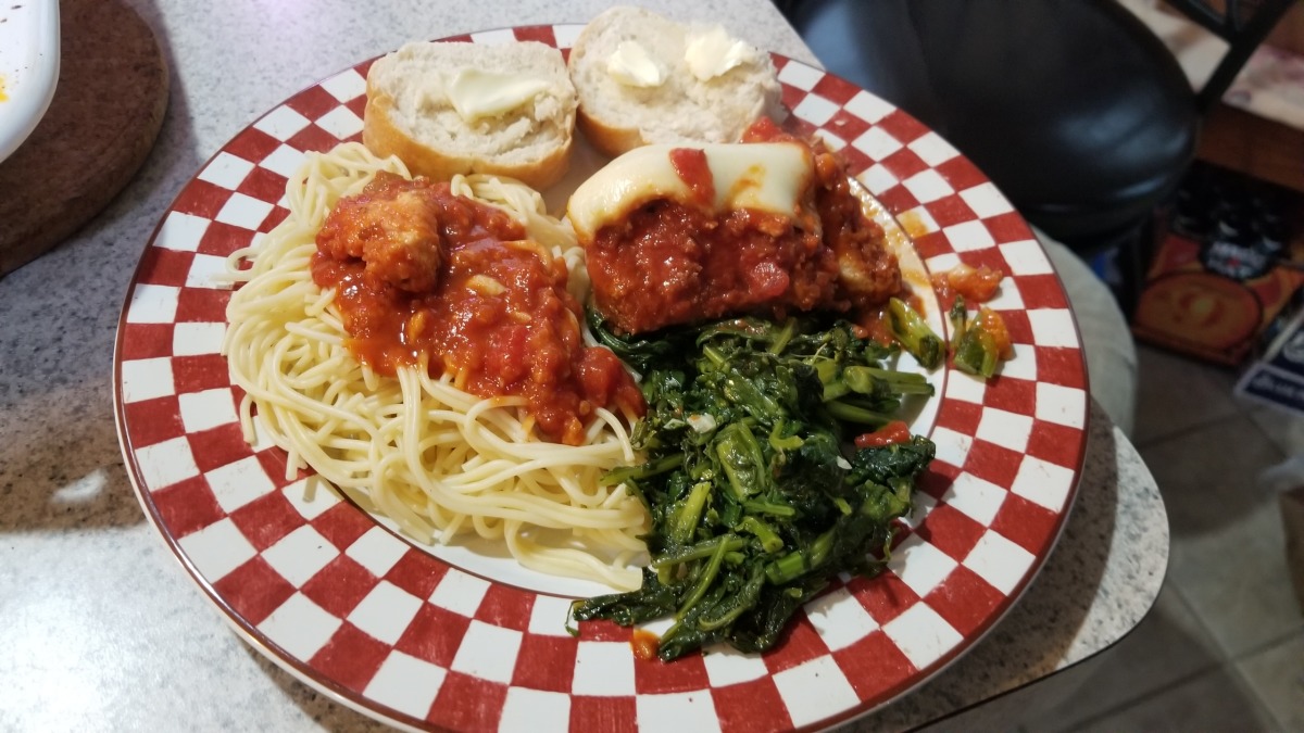 Sandra's Chicken Parmigiana