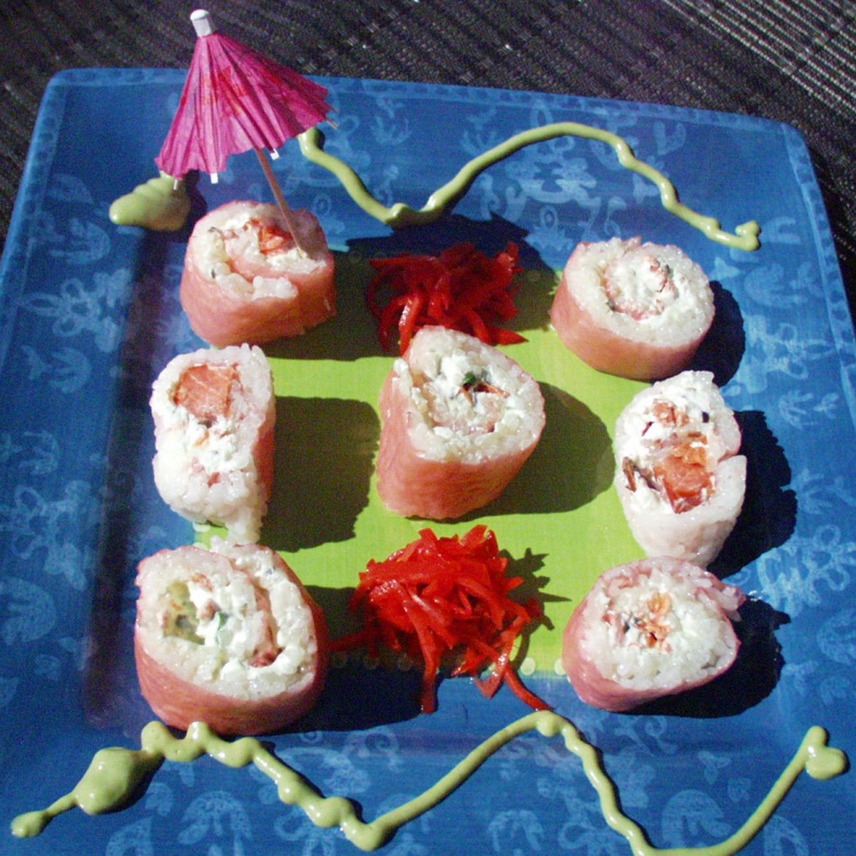 Bagel Roll ( Sushi )