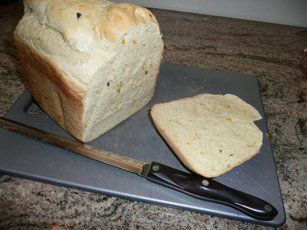 Bread Machine CornJalapeño Bread Recipe