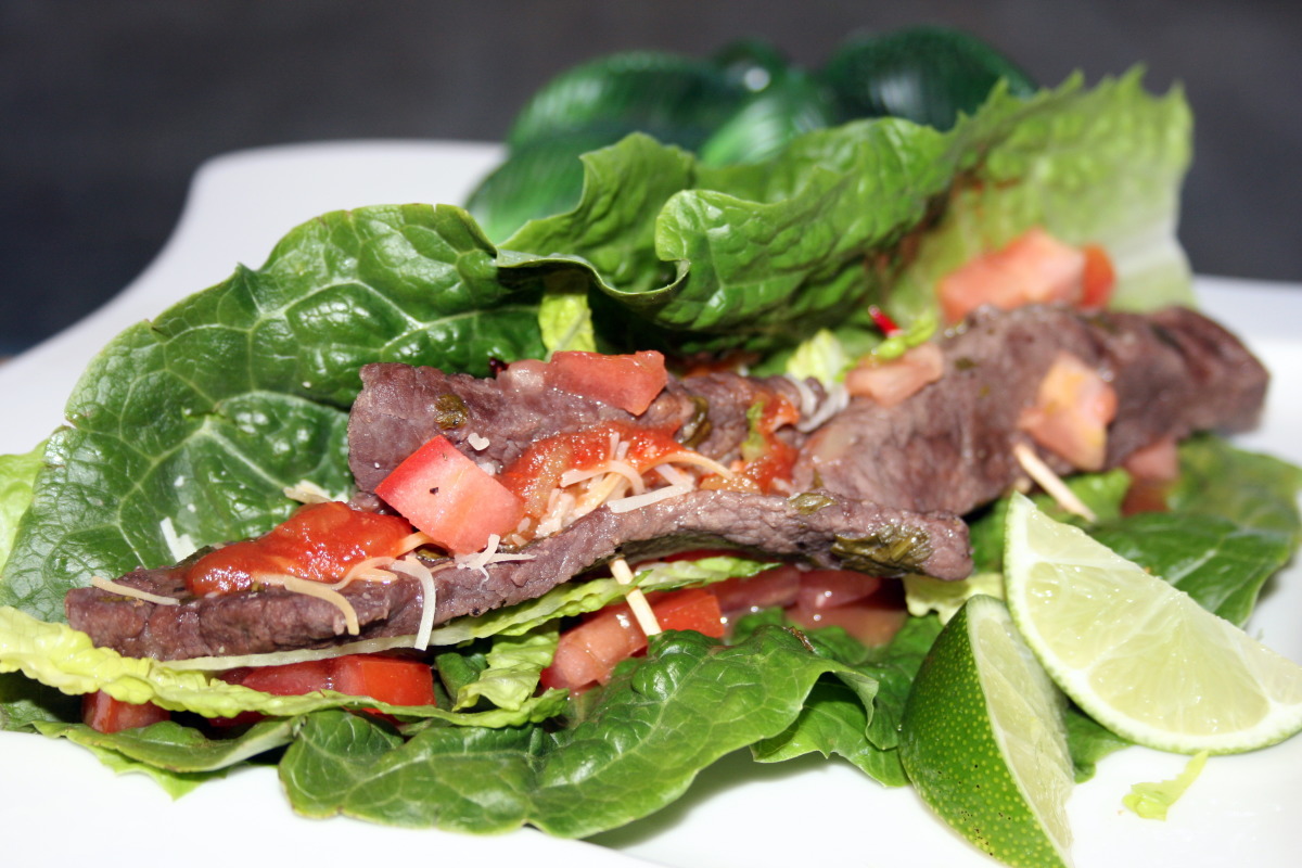 Cilantro Lime Steak Tacos