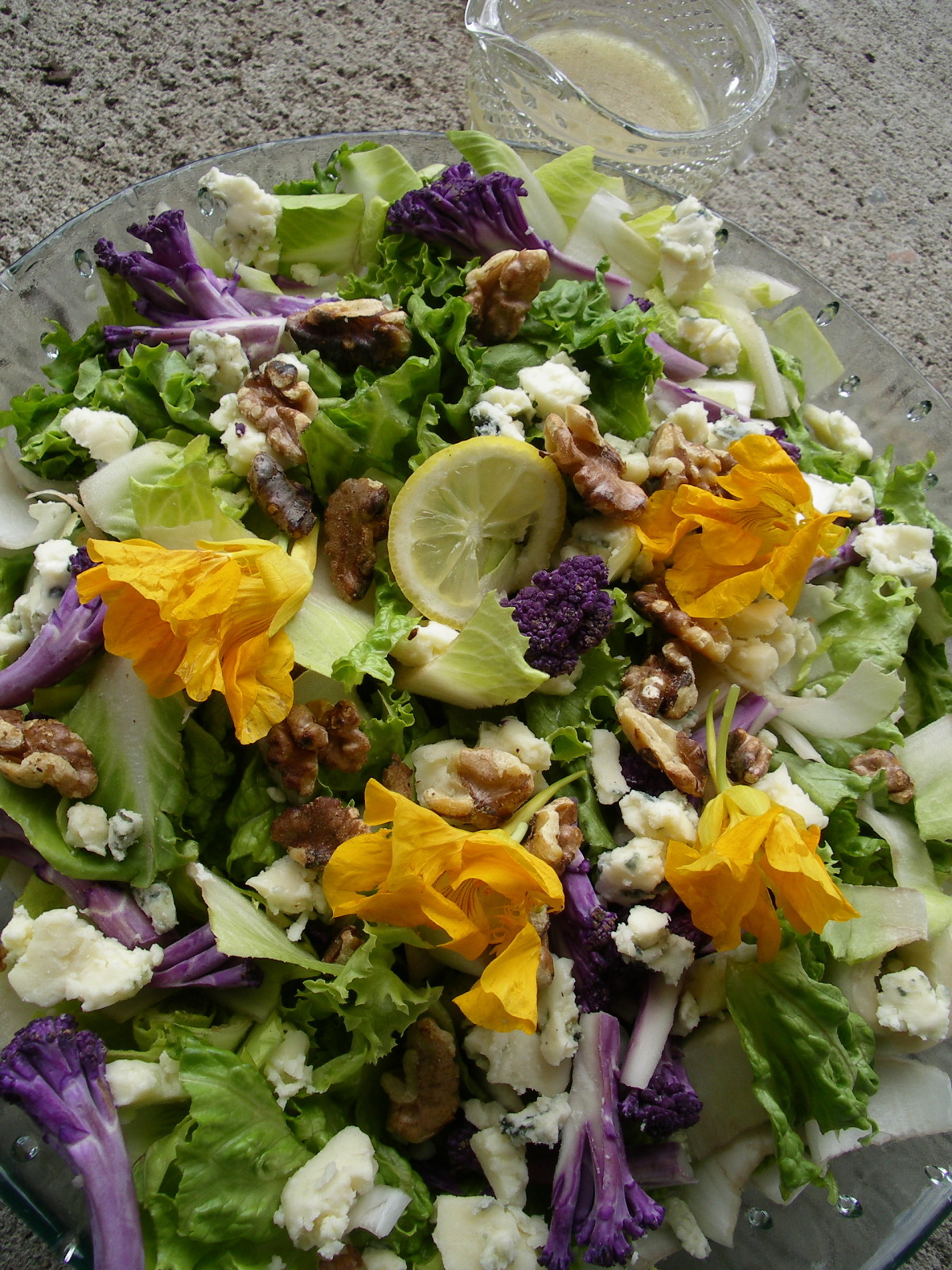 Chicory-Endive Roquefort and Walnut Salad_image