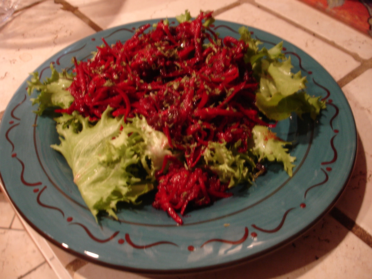 Beet and Raisin Salad
