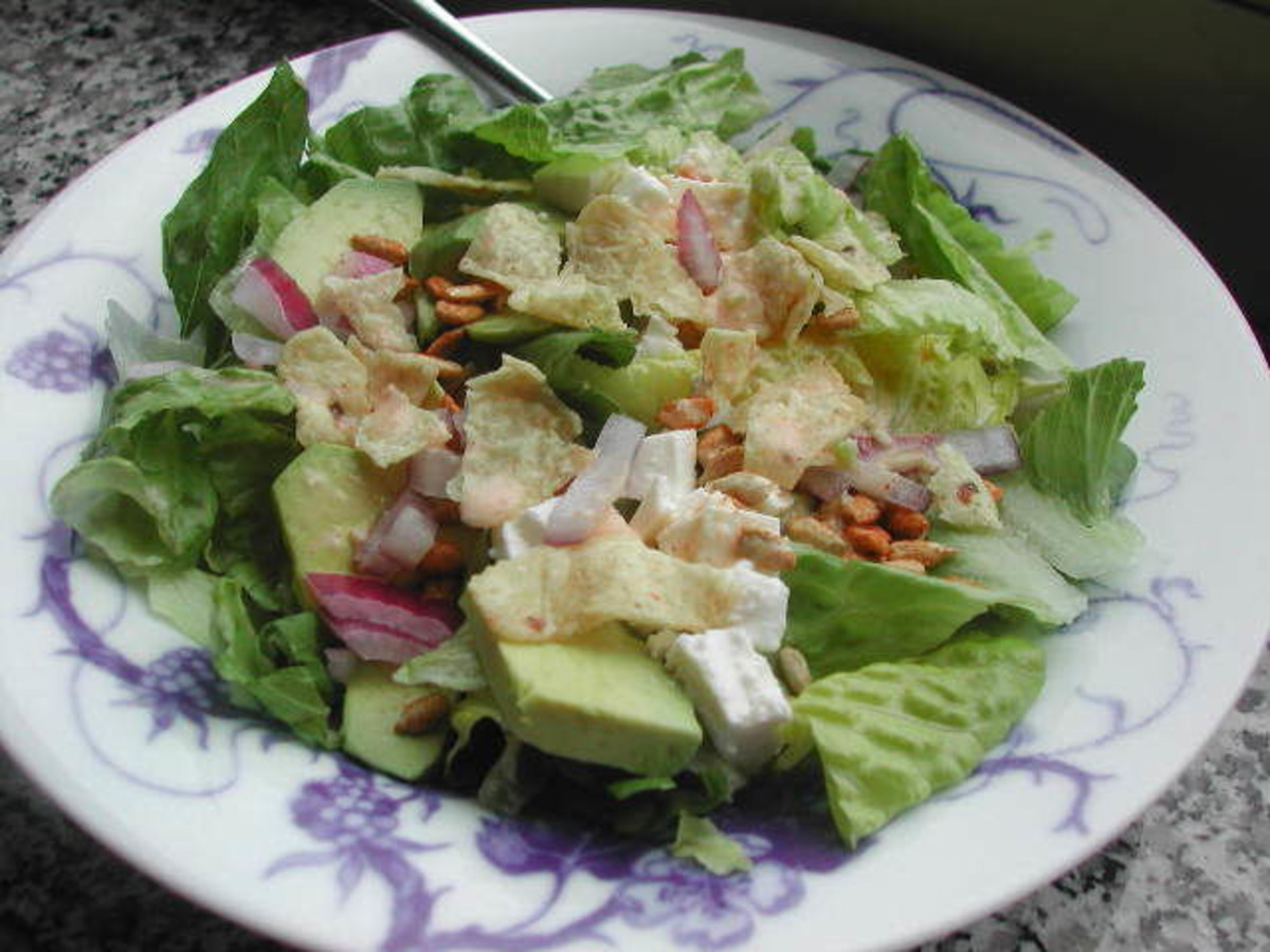 Mexican Restaurant Salad Recipe Food Com