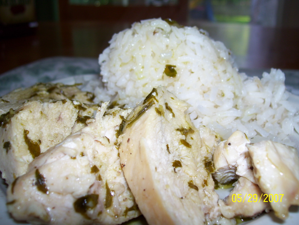 Chicken With a Lemon Herb Sauce image
