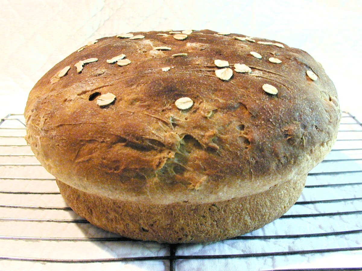 Whole Wheat Honey Casserole Bread image