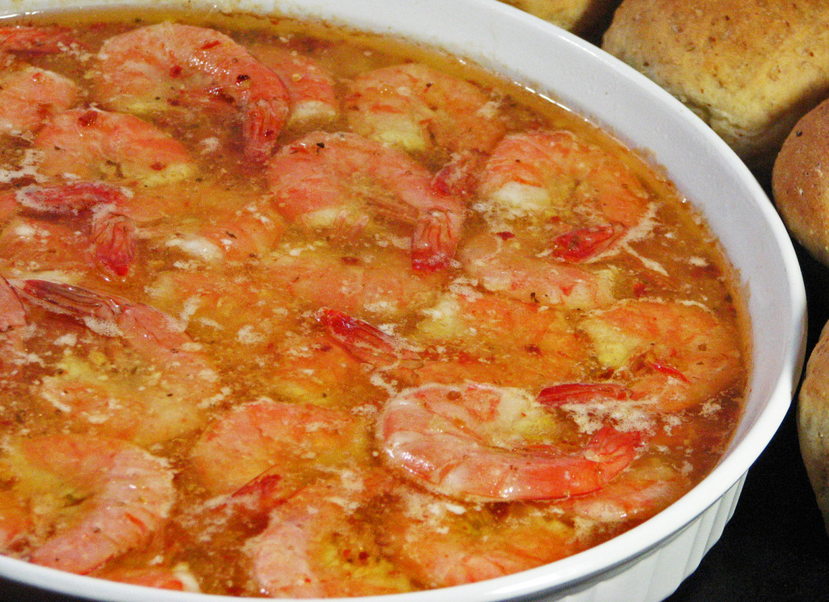 Baked Shrimp in Italian Dressing