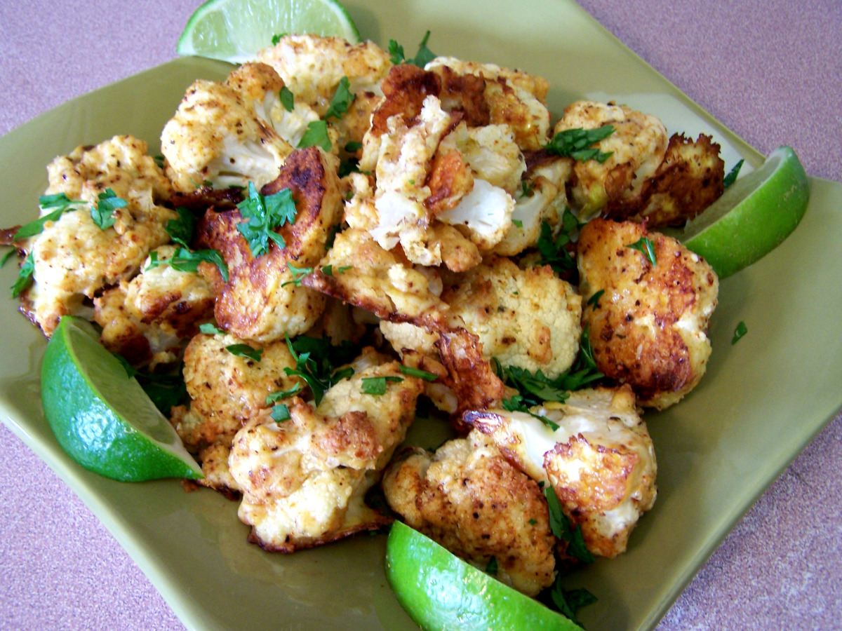 Crispy Cheese Cauliflower