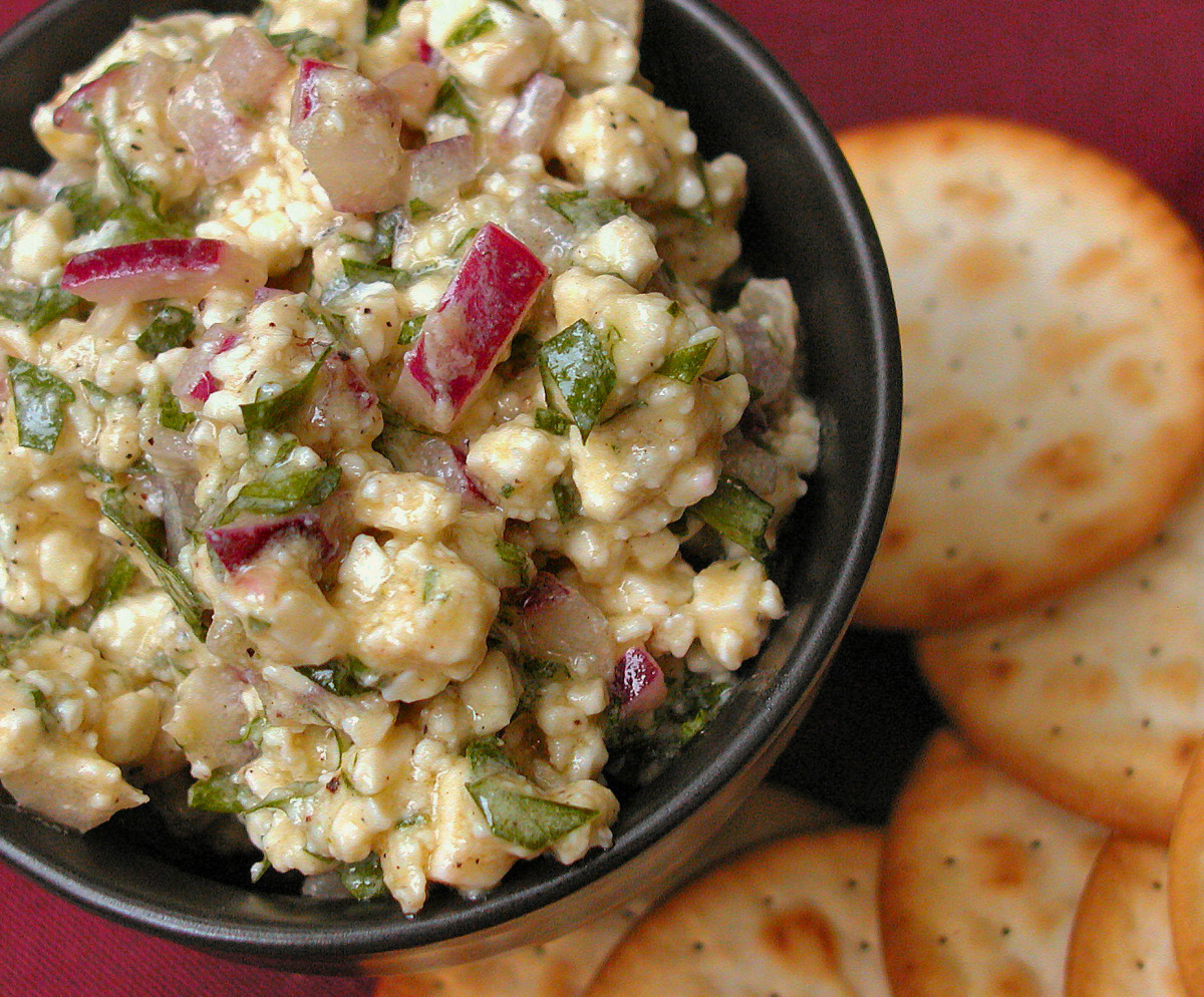 Blue Cheese Columbine Dip
