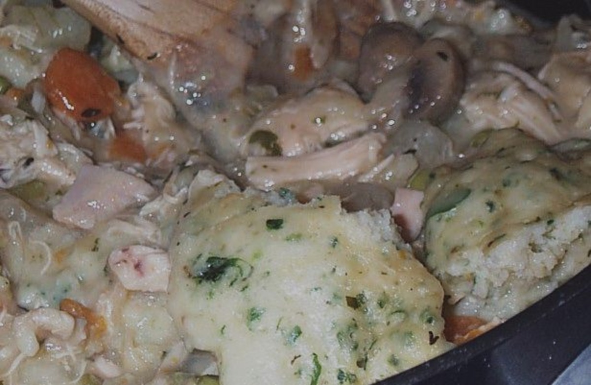 Chicken Stew With Herb Dumplings image