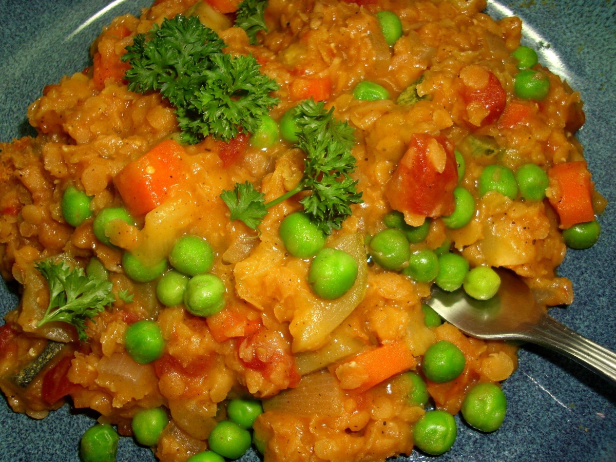 Spicy Lentil and Vegetable Dish image