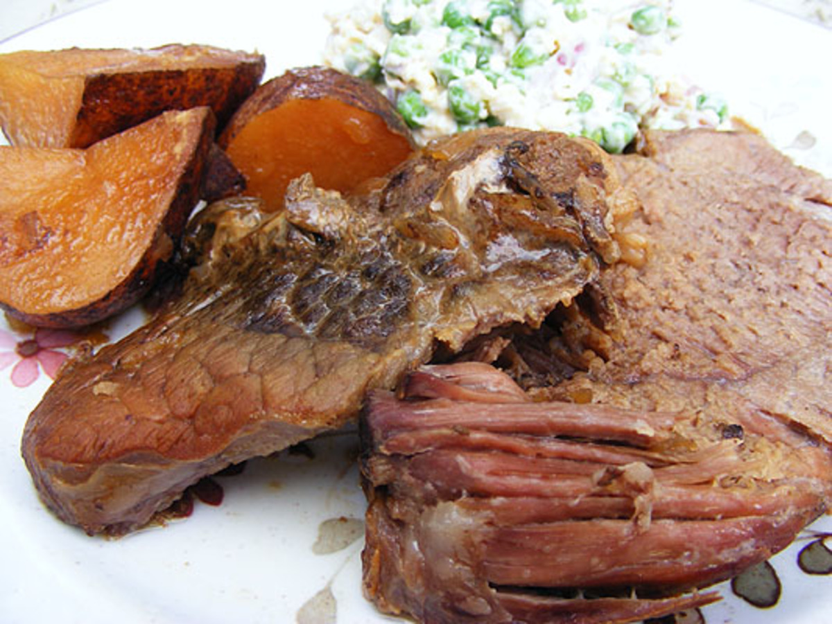 Super Yummy Top Round Roast and Potatoes_image