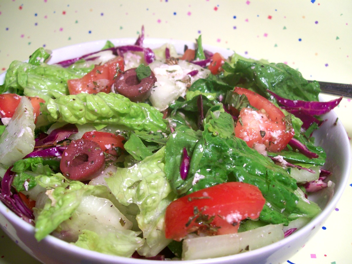 Best Country Salad With Herb Vinaigrette Recipes