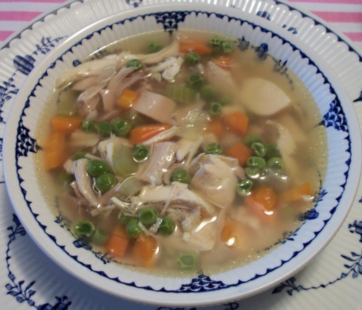 Chicken & Rice (Or Noodle) Soup