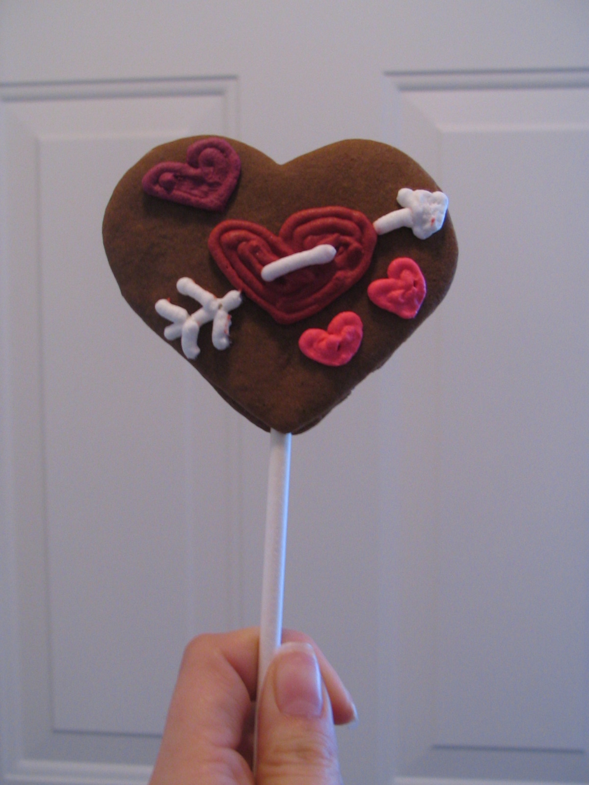 Gingerbread Lollipop Cookies