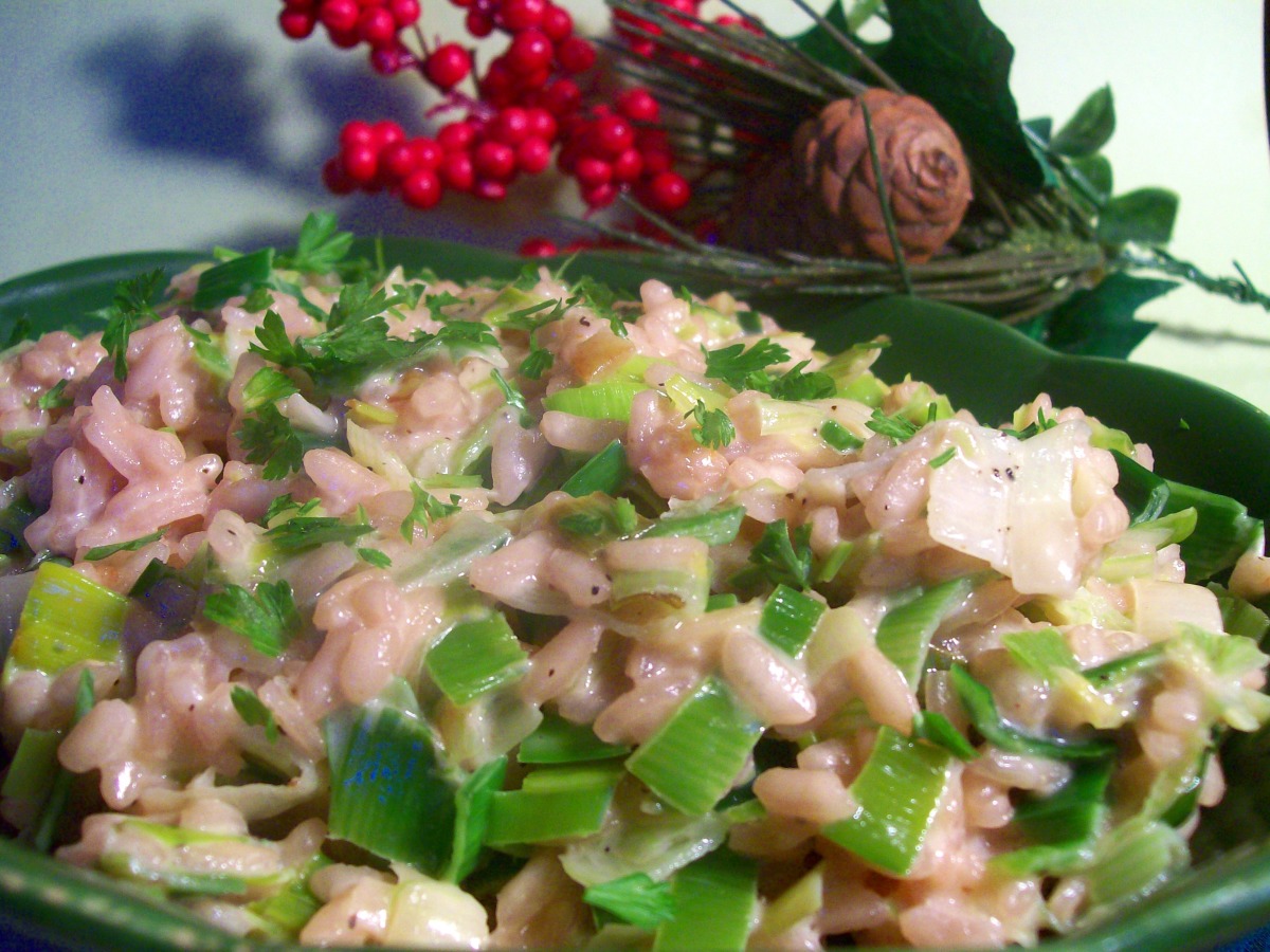 Leek and Green Garlic Risotto_image