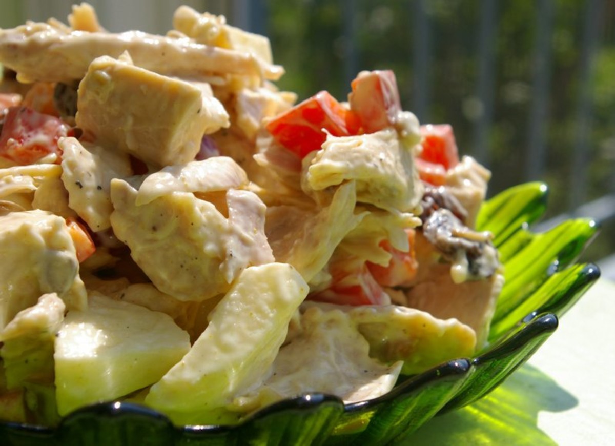 Fruity Curry Chicken Salad Recipe - Recipe Girl