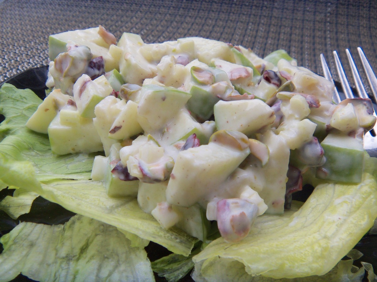 Apple And Pistachio Salad Recipe Food Com