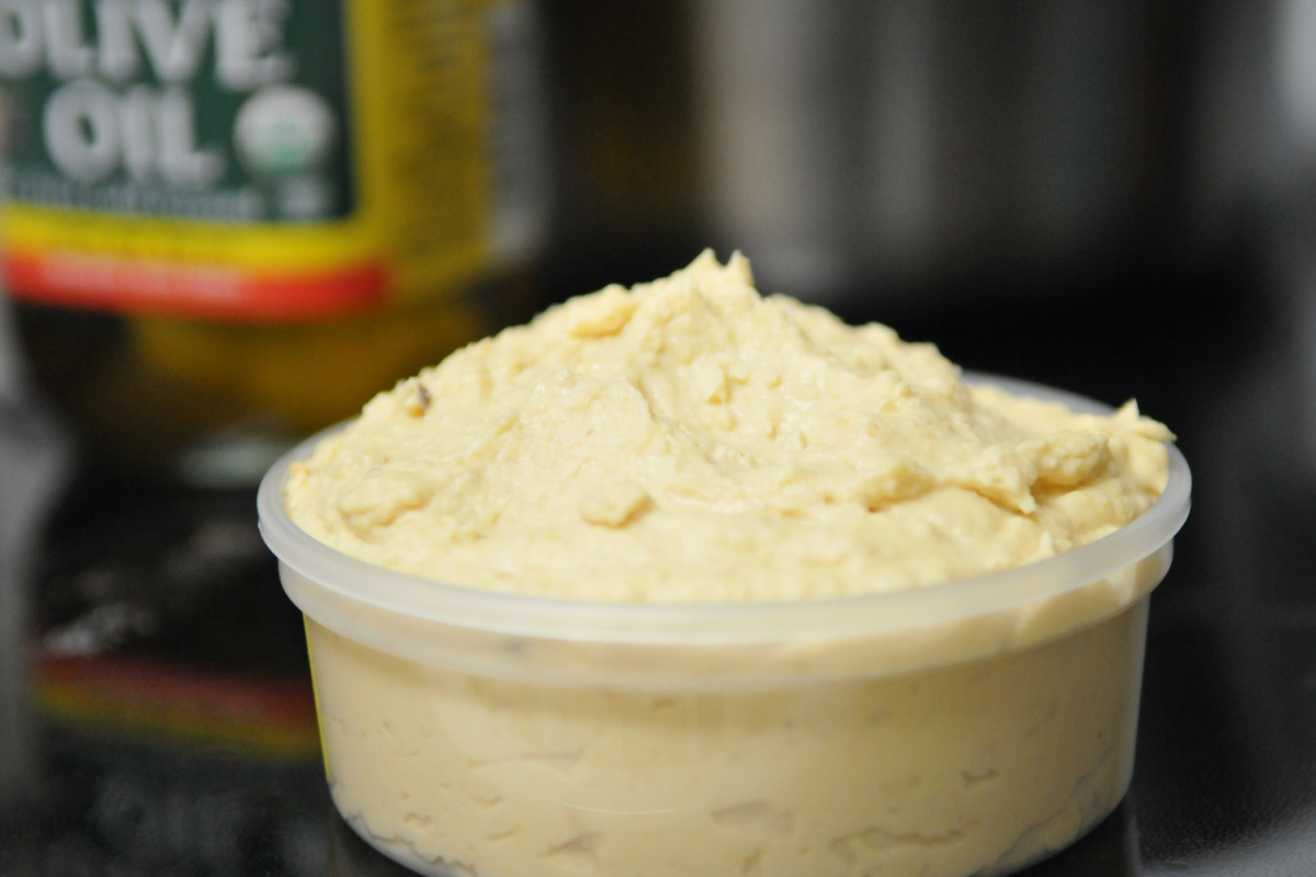 Hummus from Dried Chickpeas Recipe