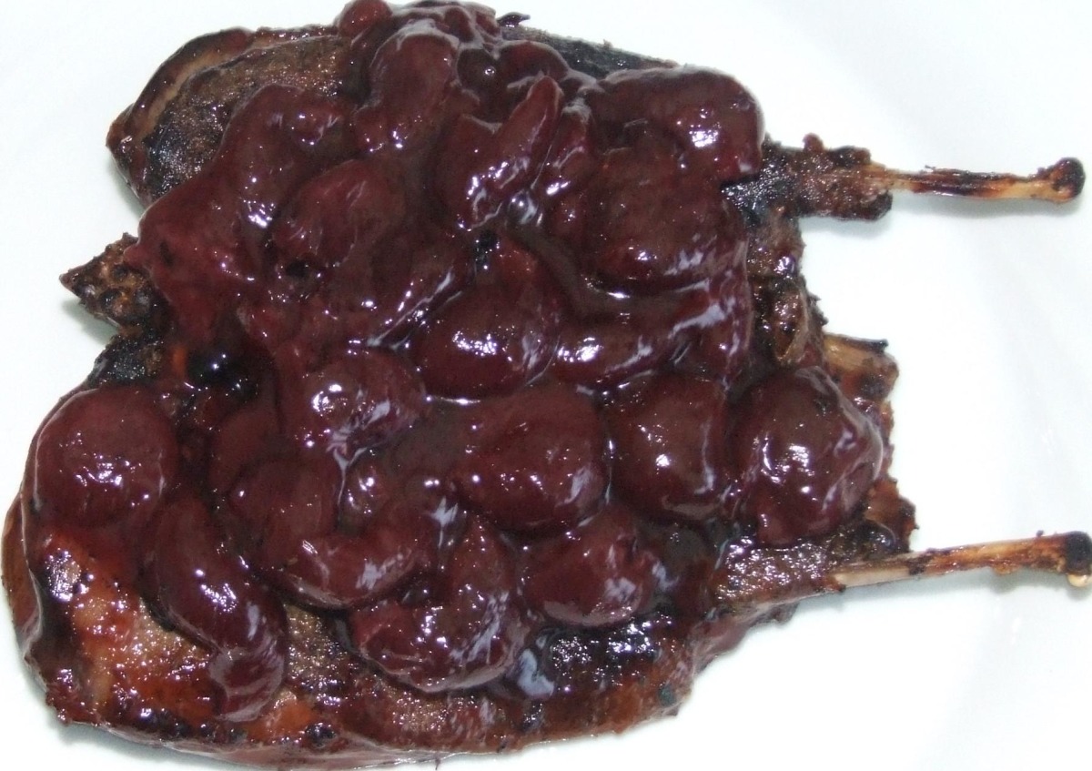 BBQ Muttonbird / Shearwater / Titi With Cherry Sauce