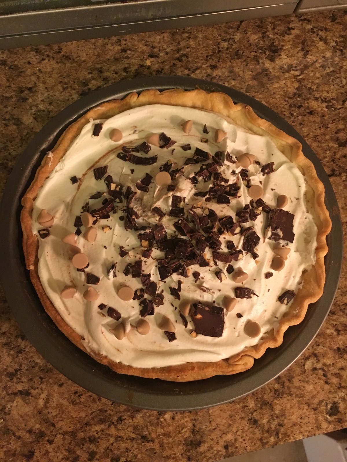5 Minute - Double Layer Chocolate Pie-image