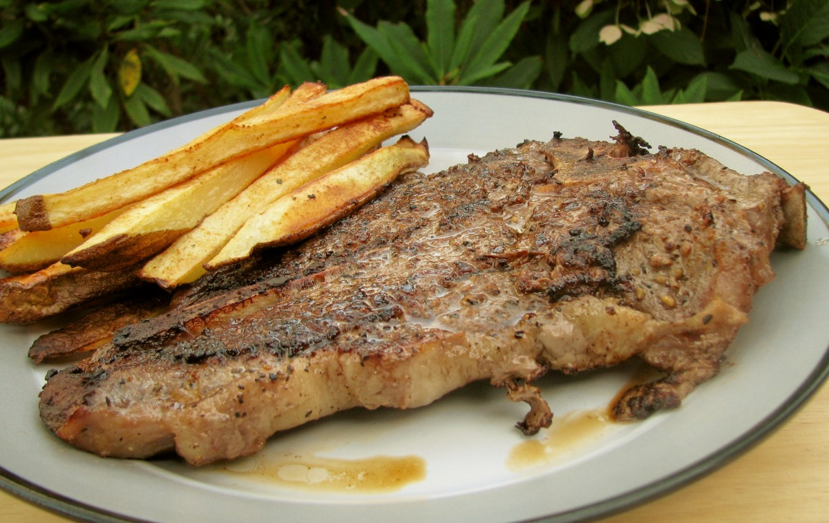 Pan Seared T-Bone Steak_image