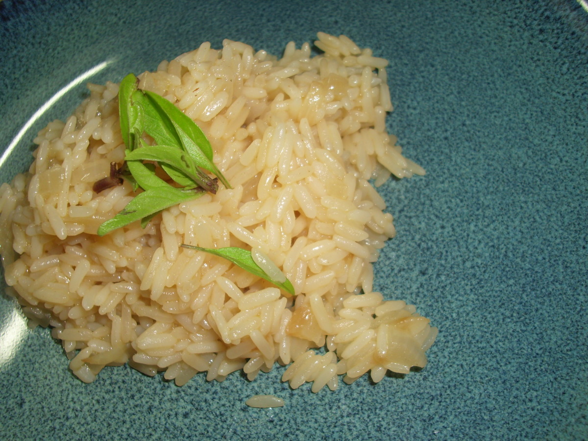 Buttered Wine Rice image