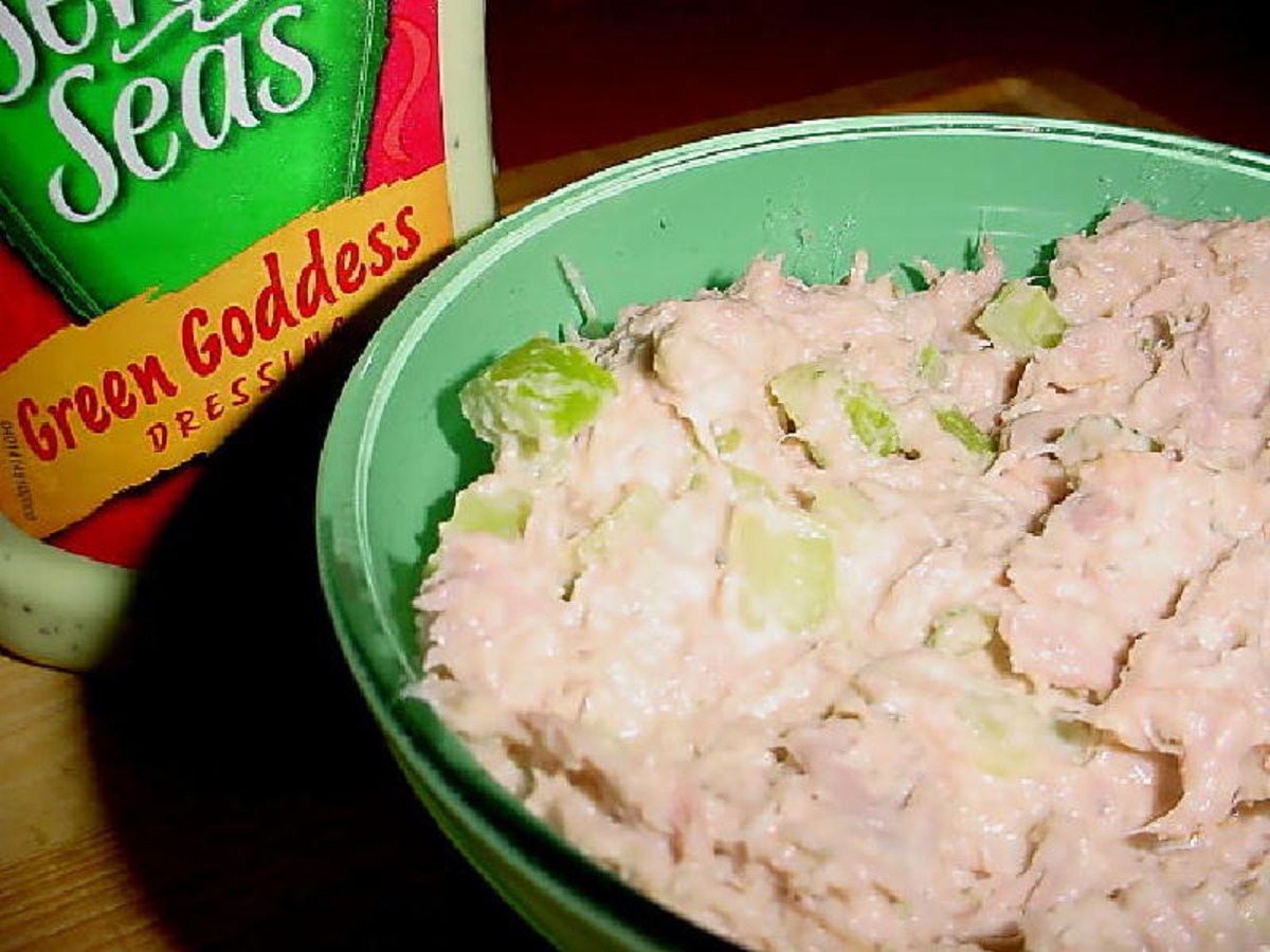 Green Goddess Tuna Salad Recipe