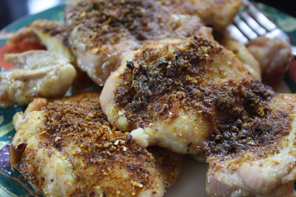 Cumin and Sea Salt Rubbed Chicken