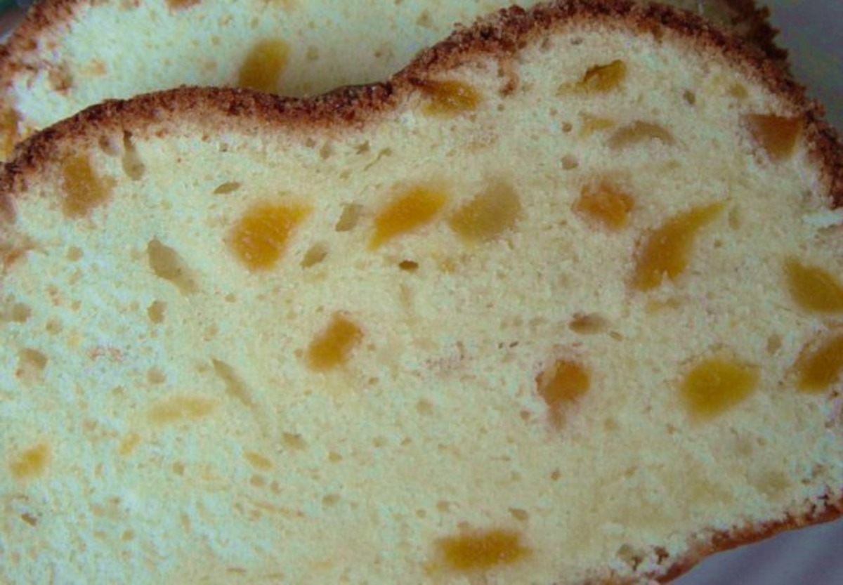 Apricot-Almond-Rum Pound Cake