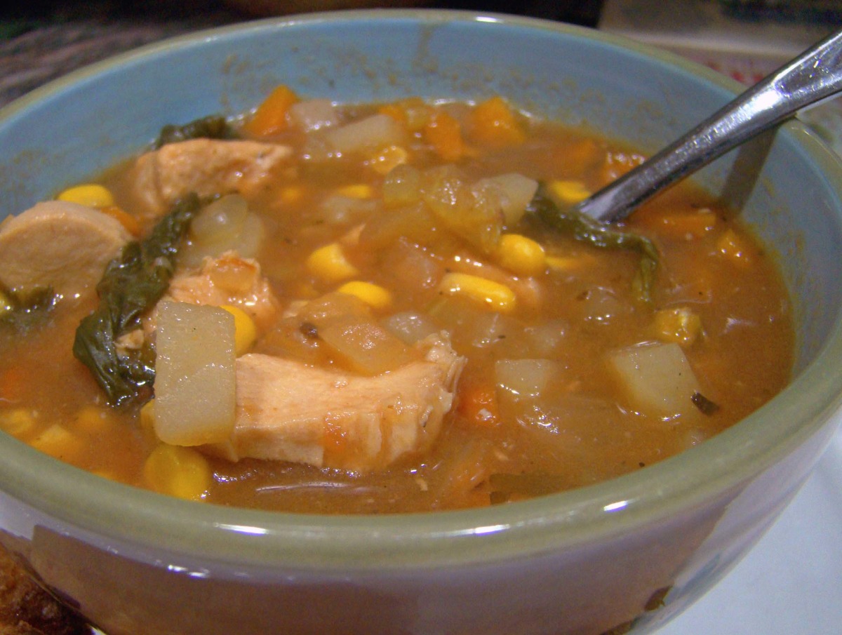 Crock Pot Chicken Corn Soup_image