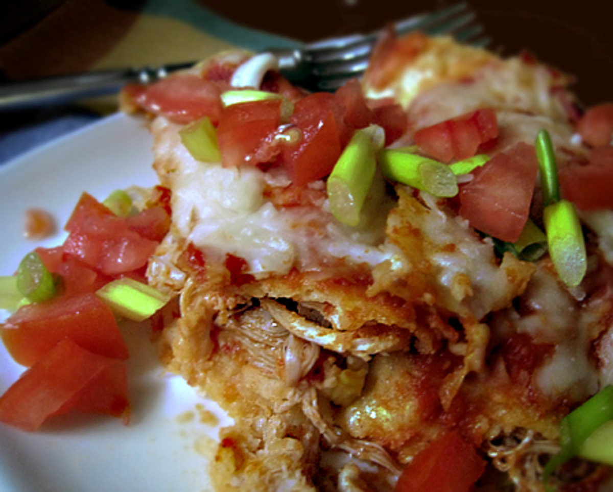 Italian Chicken Enchiladas image