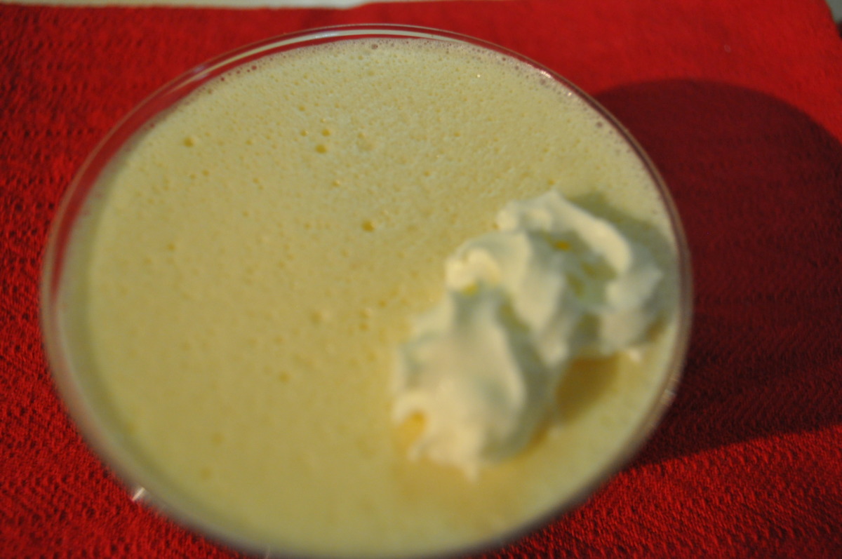 Light Pineapple Mousse