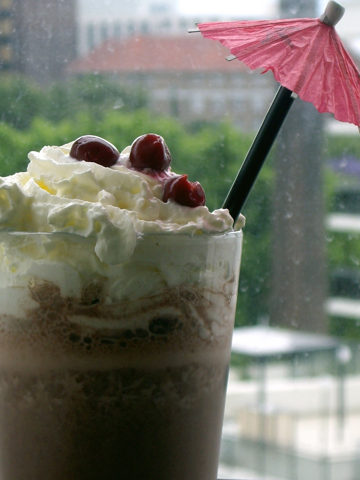 Black Forest Ice Cream Shake