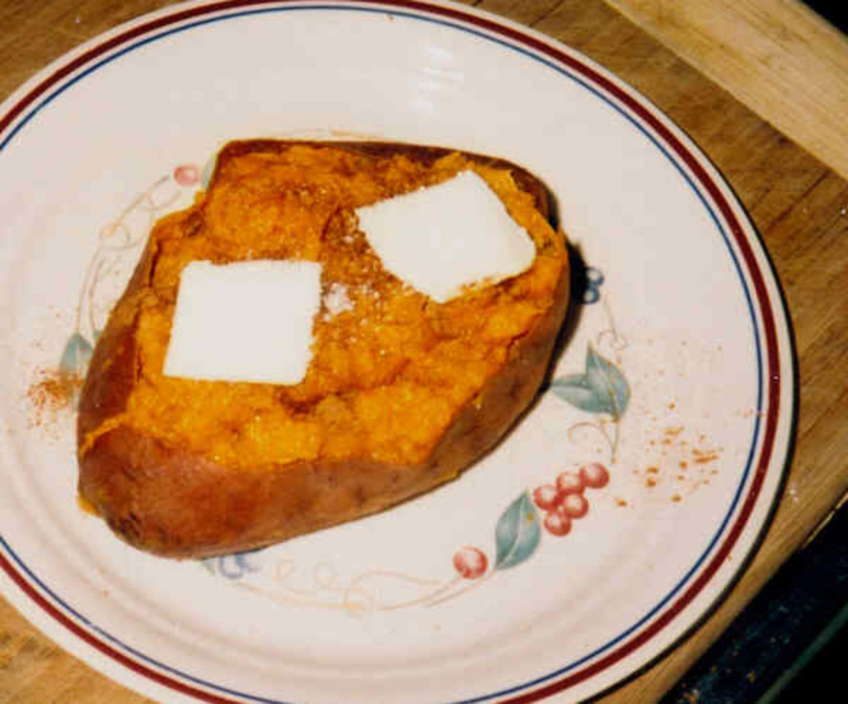Twice-Baked Sweet Potato (For One)-image