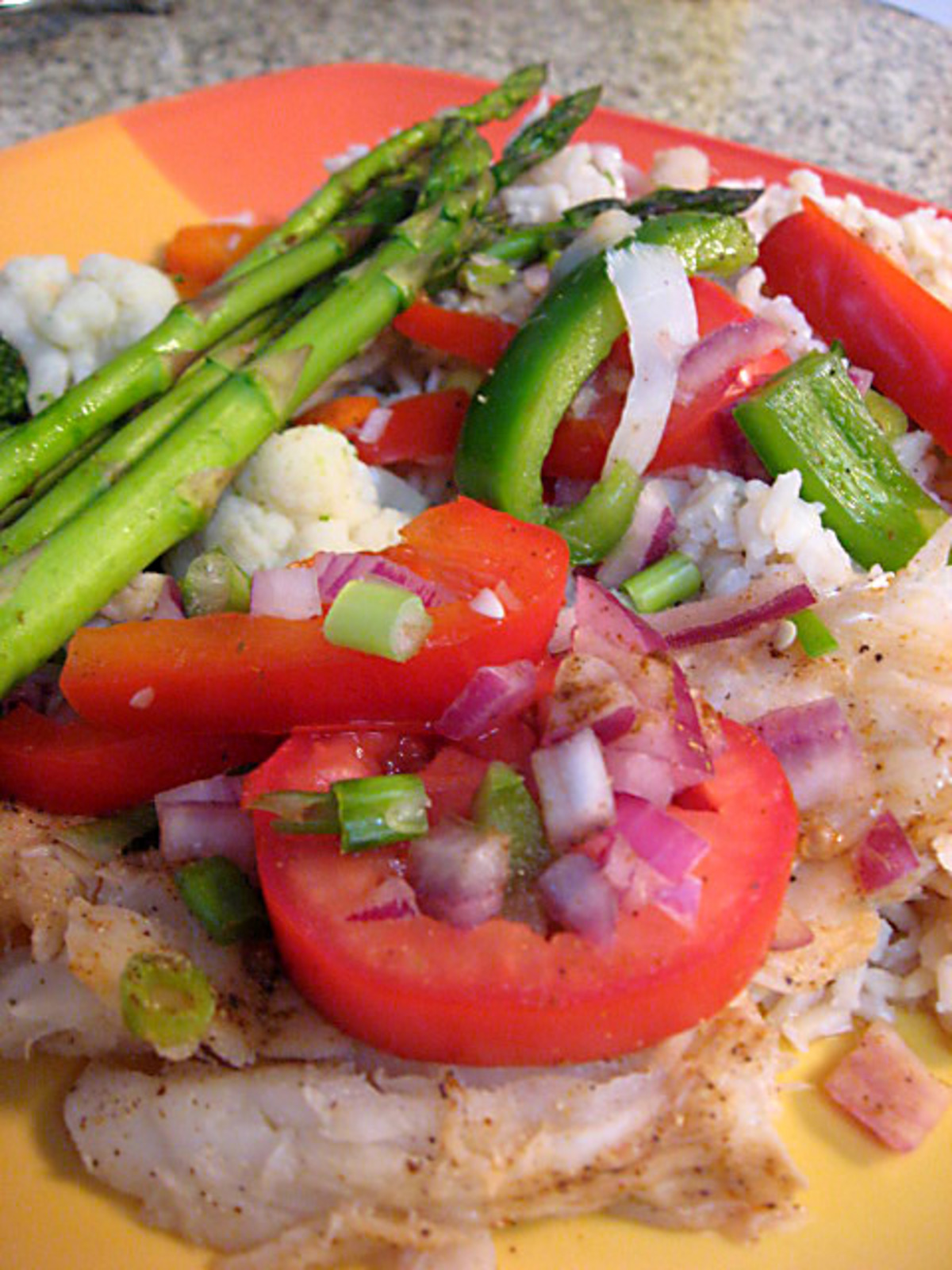 Cod and Veggies Casserole