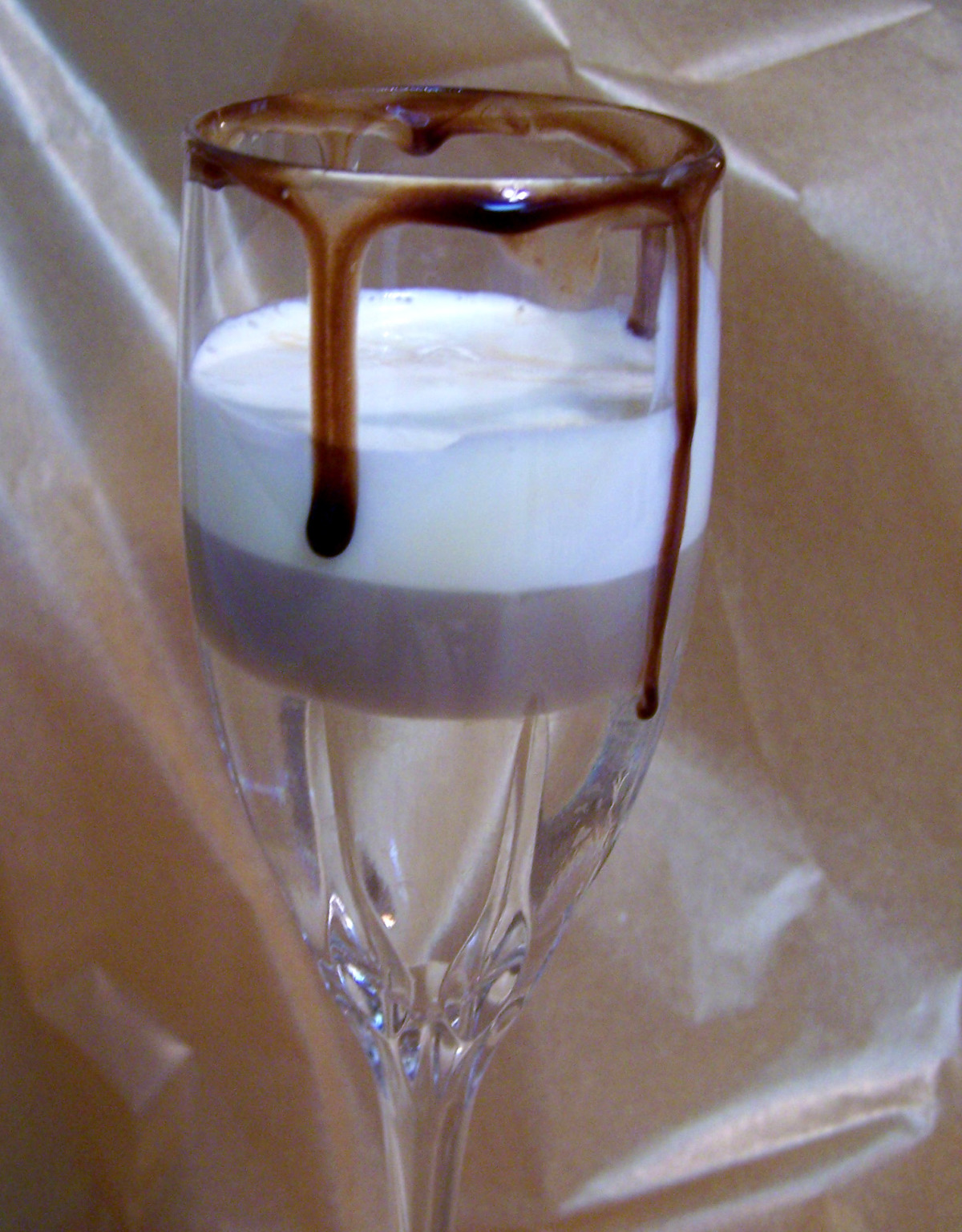 Cookies and Cream a Layered Shot!