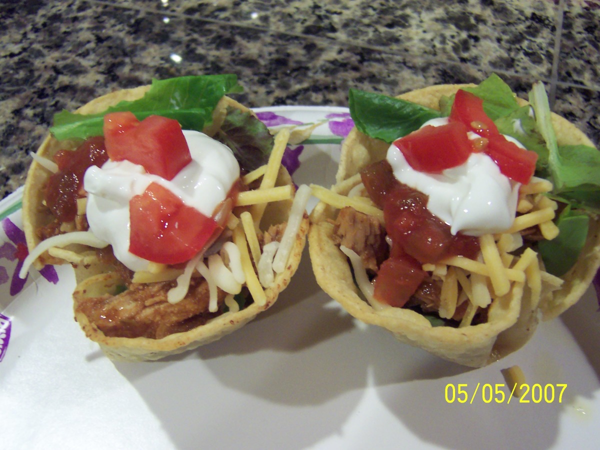 Fiesta Chicken Taco Cups