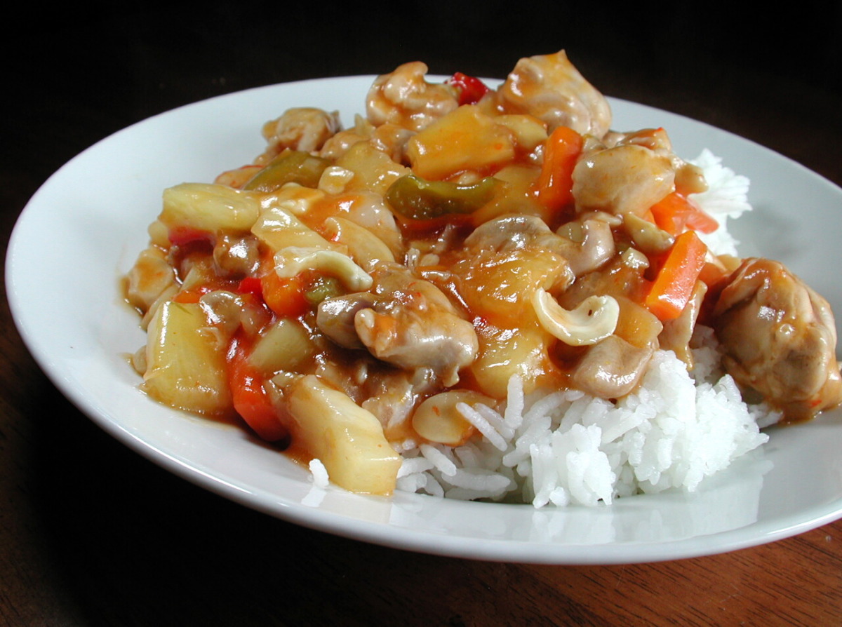 Dutch Oven Cashew Chicken