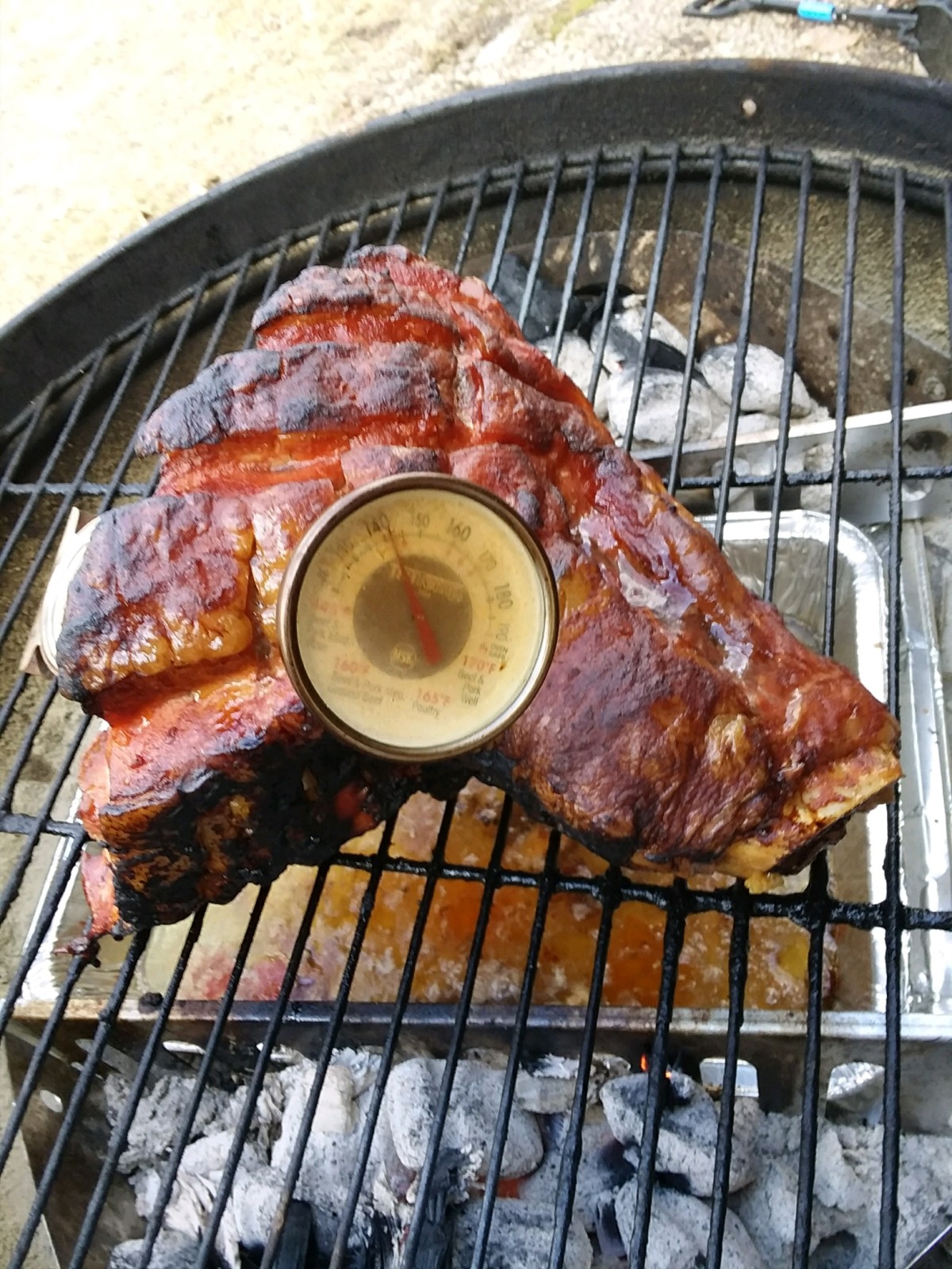 Grilled Fresh Ham