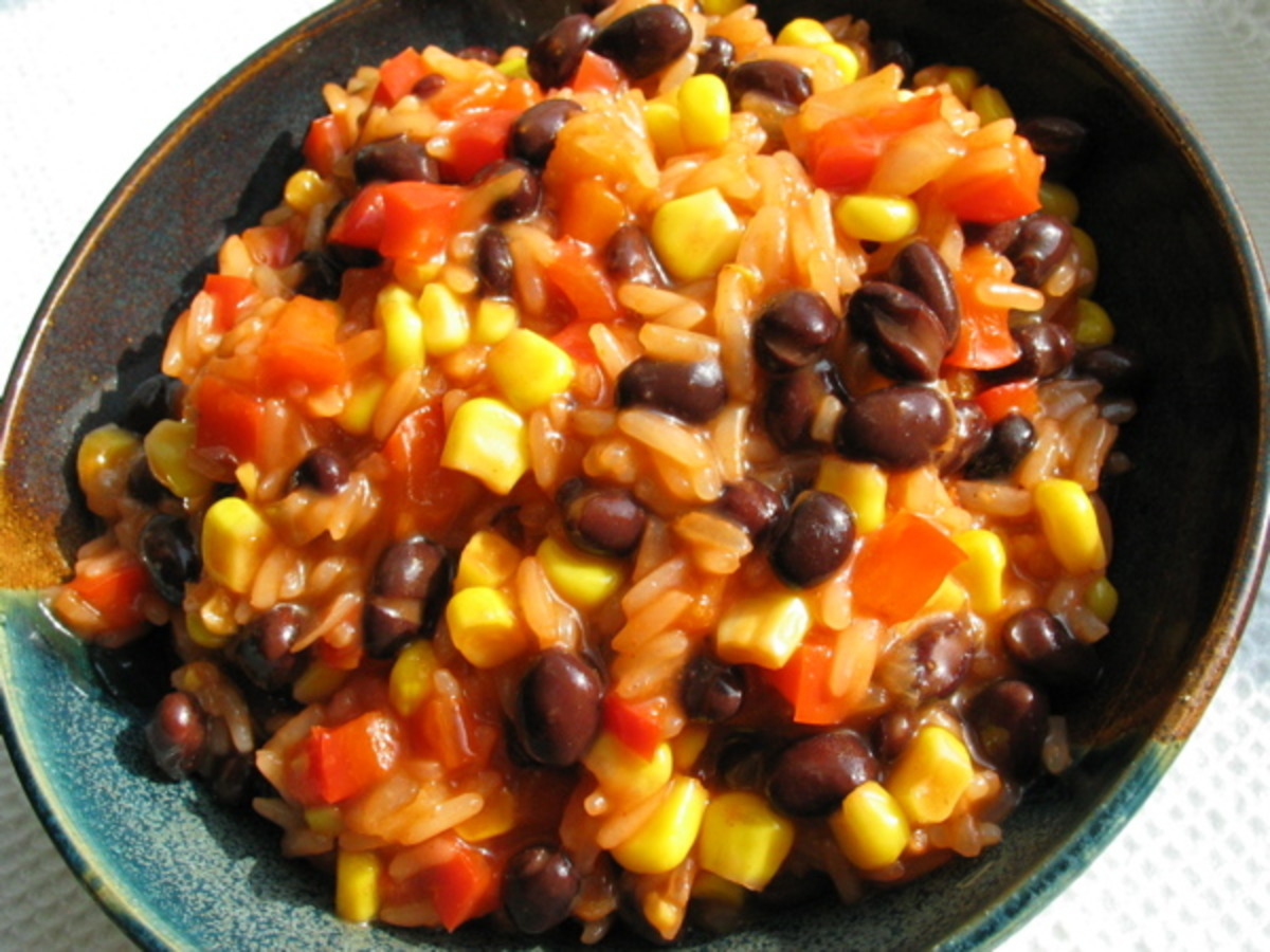 BBQ Black Beans and Rice-image