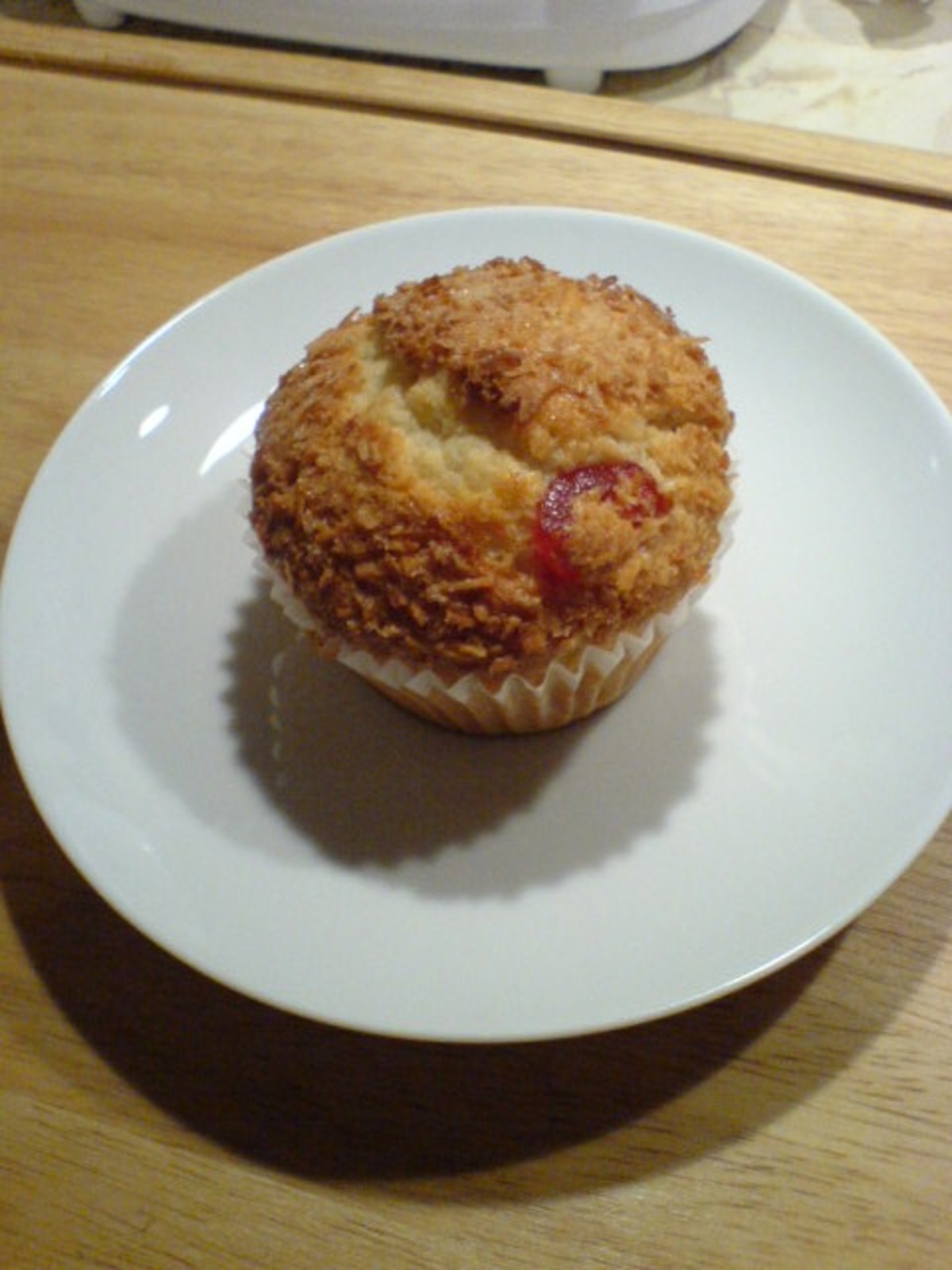 Coconut Cherry Muffins