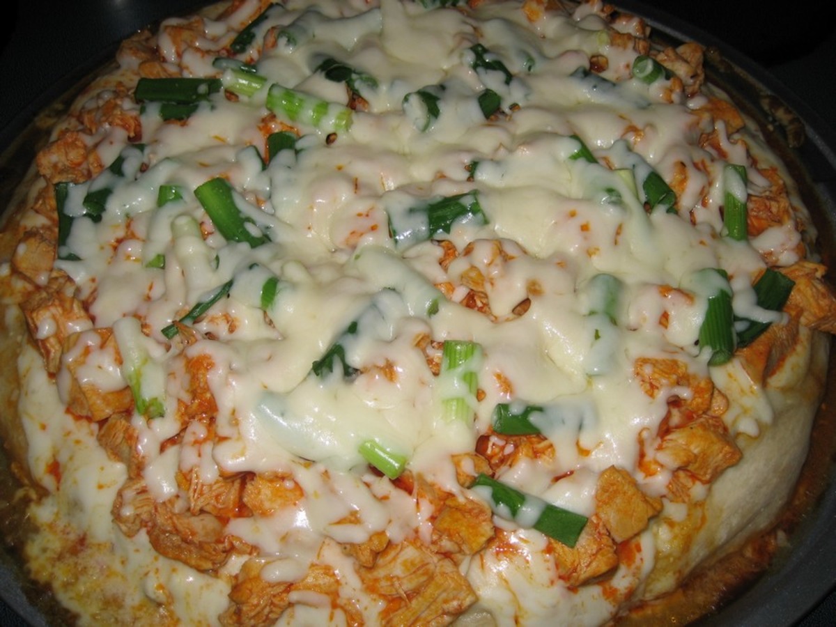 Buffalo Chicken Pizza