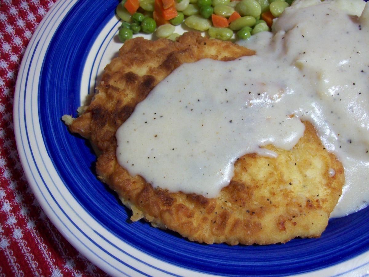 Chicken Fried Chicken With Milk Gravy