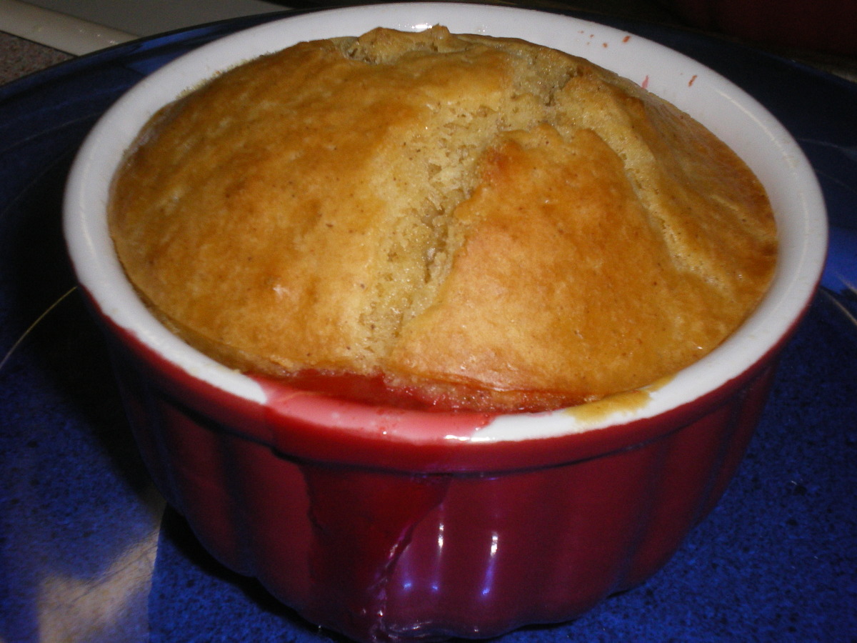 Individual Blueberry Cobblers image