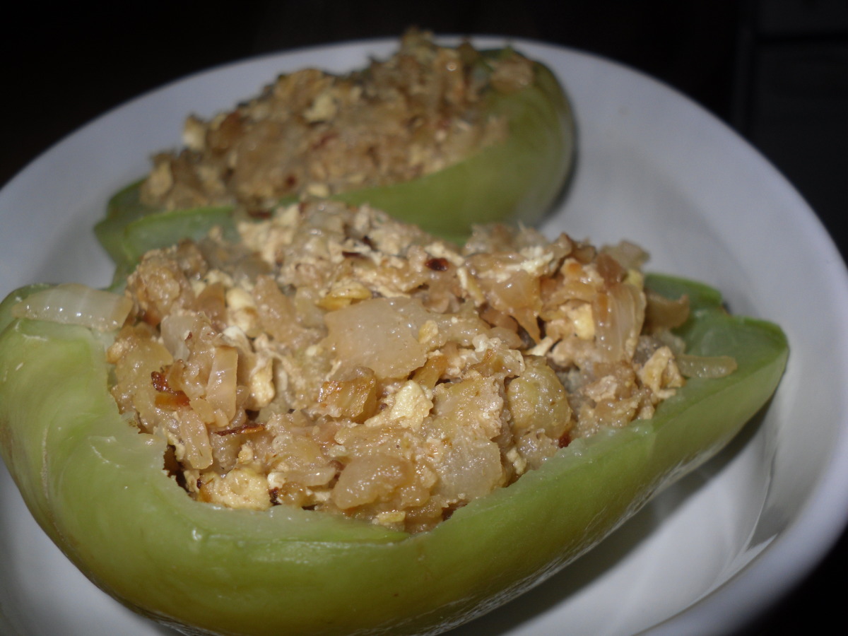 Chayote With Cheese (Stuffed & Baked)_image