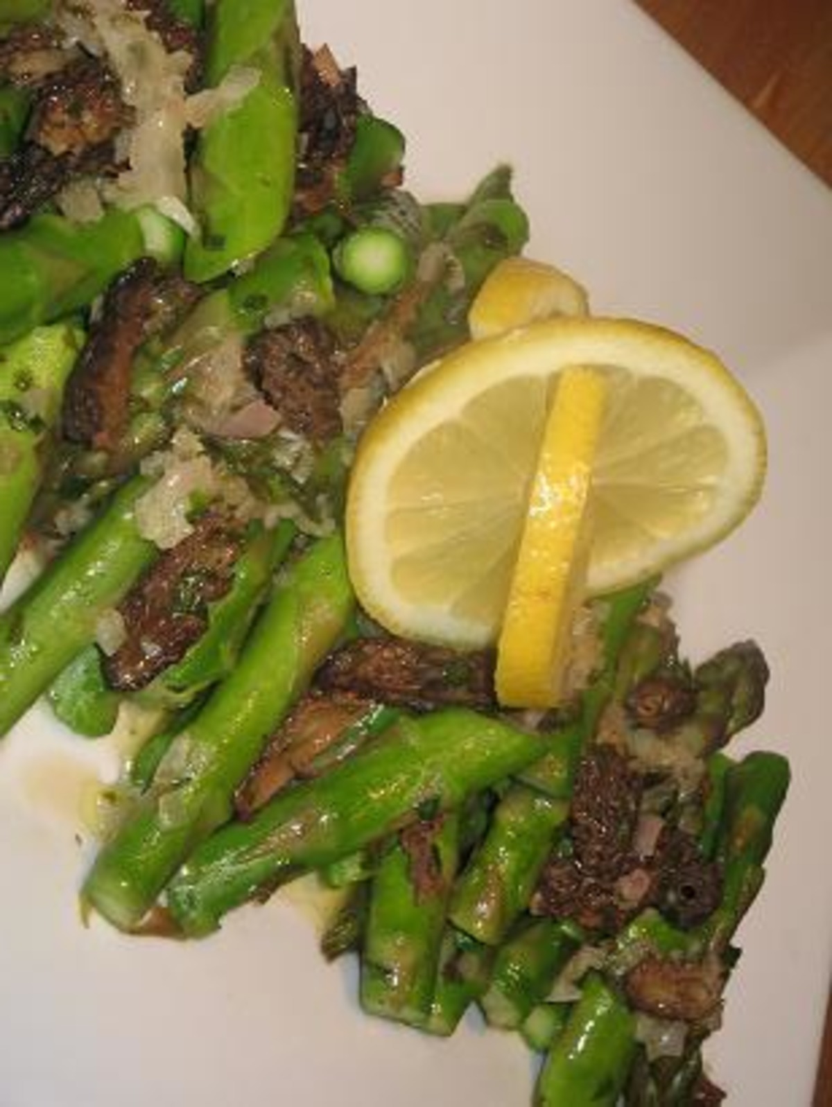 Asparagus With Morels