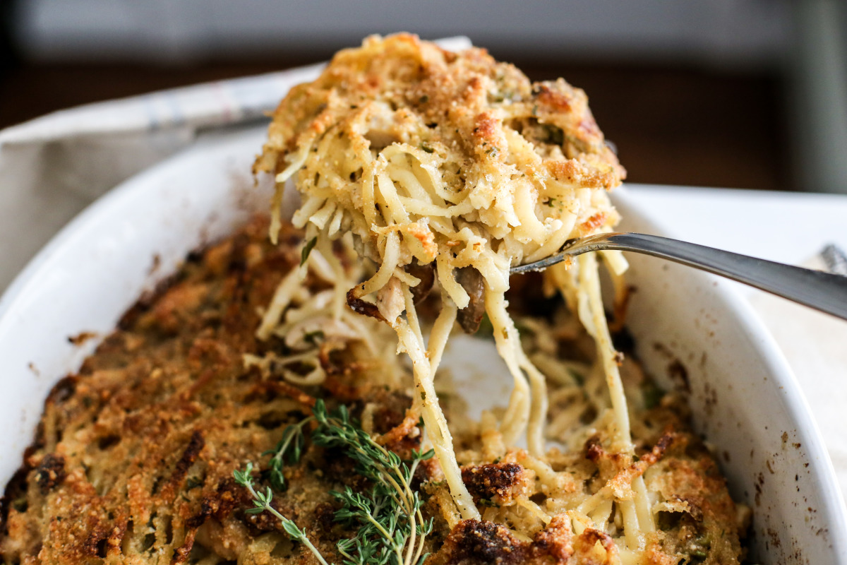 Sherry Chicken Tetrazzini