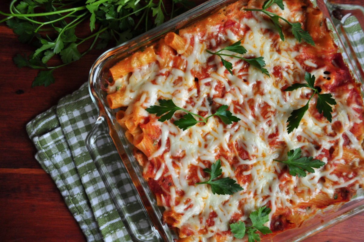 Deliciously Cheesy Baked Ziti Recipe - Food.com