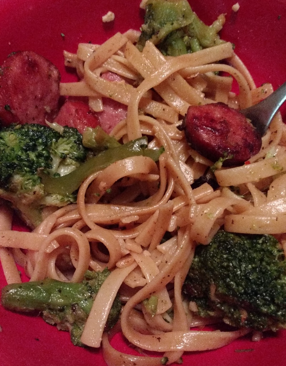 Penne With Sausage and Broccoli image